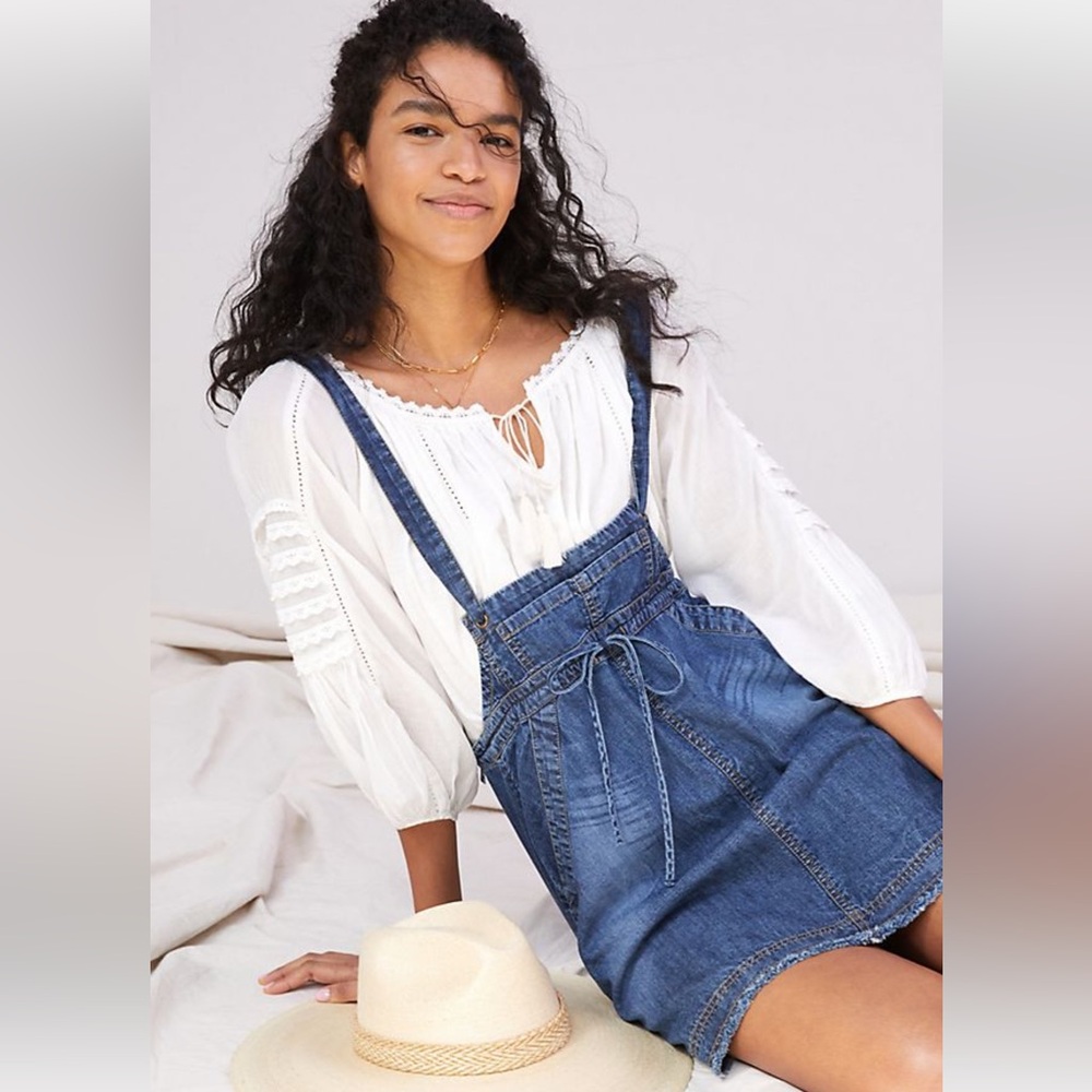 Pilcro Denim Skirt-all